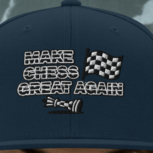🏁Make Chess Great Again Snapback Hat